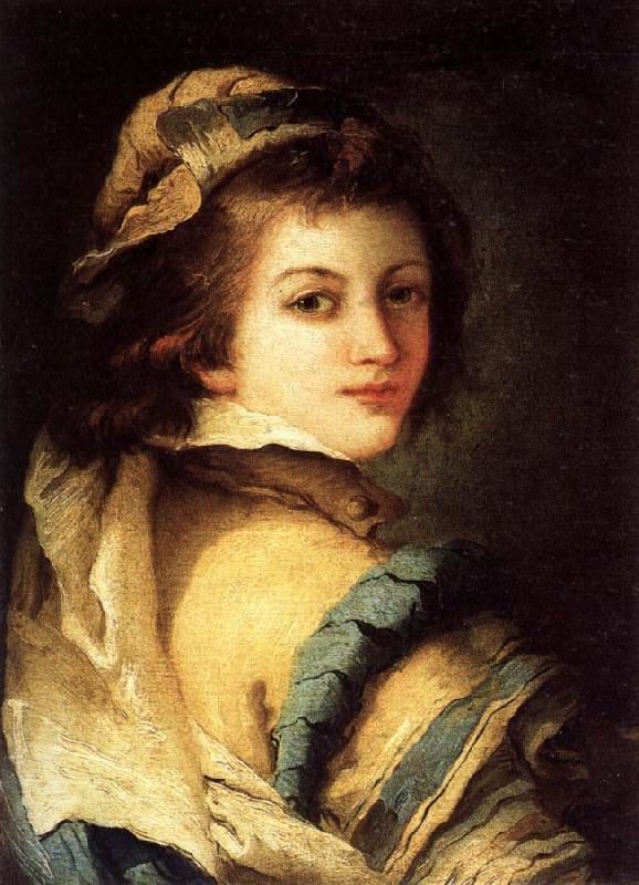 Giandomenico Tiepolo Portrait of a Page Boy oil painting picture